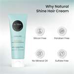 Alziba Cares Natural Shine Hair Cream with Secret of Keratin, Protein & Multivitamins